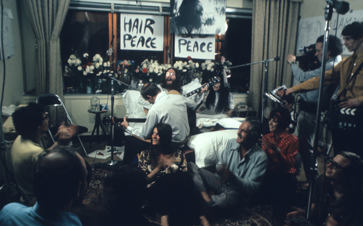 «В постели за мир»: 50-летие акции Джона Леннона и Йоко Оно в отеле Fairmont (фото 2)