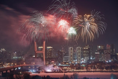 В Новосибирске 23 февраля ограничат движение из-за салюта