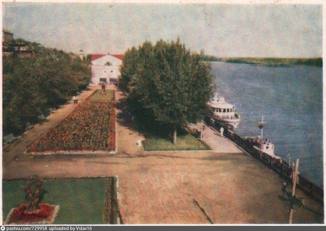 Ростовская набережная в 1959 году | Источник: Танфель Бакман / Pastvu.com