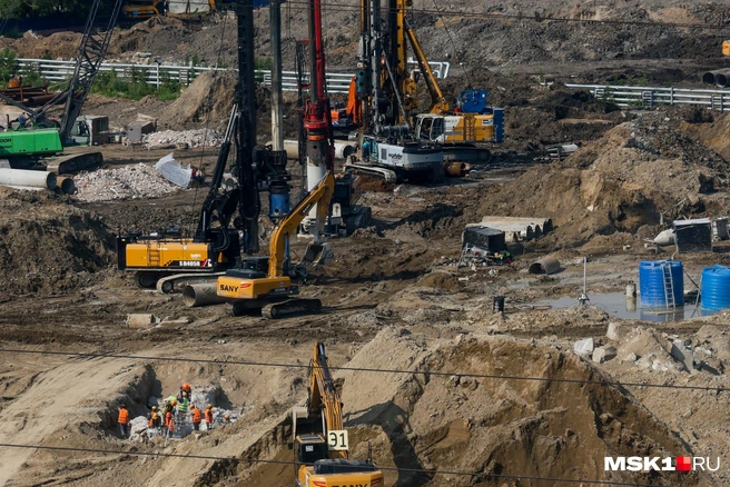 Станция «Курьяново» войдет в первый участок Бирюлевской линии метро. Она будет открыта в конце 2028 года | Источник: Артем Устюжанин / MSK1.RU
