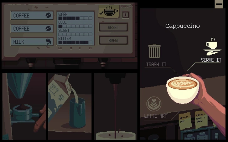 Источник: Кадр из игры Coffee Talk
