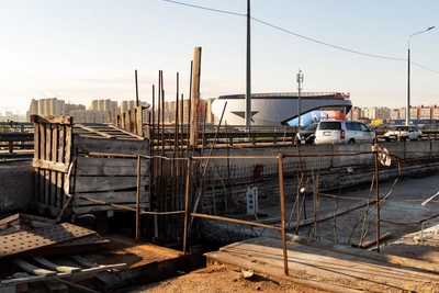 Мэрия разорвала контракт с подрядчиком моста у Телецентра