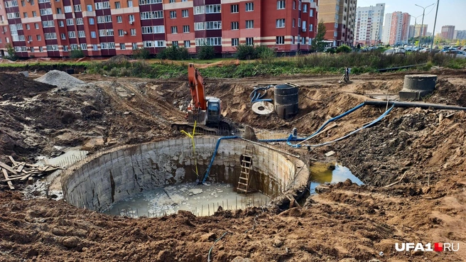 На месте ведутся работы | Источник: Булат Салихов / UFA1.RU