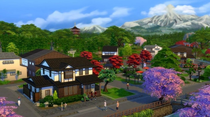 Гид по мирам в The Sims 4: все города, локации и семьи | Источник: скриншот The Sims 4