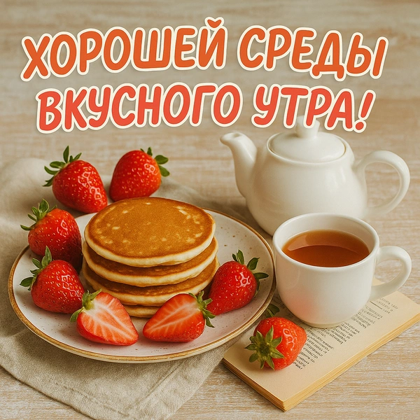открытка среда, открытка доброй среды, открытки утро среда, открытки с добрым утром среды, открытка доброй летней среды, среда открытки красивые, открытки с летней средой, бесплатные открытки среда, доброй среды открытки красивые | Источник: theDay/DALL-E