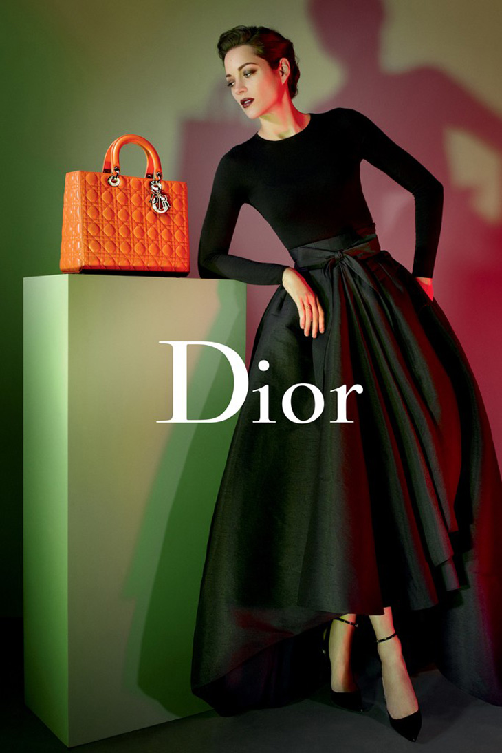 Марион Котийяр в новой рекламе Dior | MARIECLAIRE