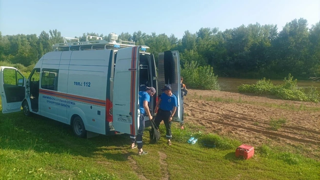 Тело утонувшего в Бузулуке пока не найдено | Источник: Департамент пожарной безопасности и гражданской защиты Оренбургской области