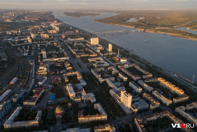 Ядовитая вонь достигла даже центра Волгограда | Источник: Алексей Волхонский / V1.RU