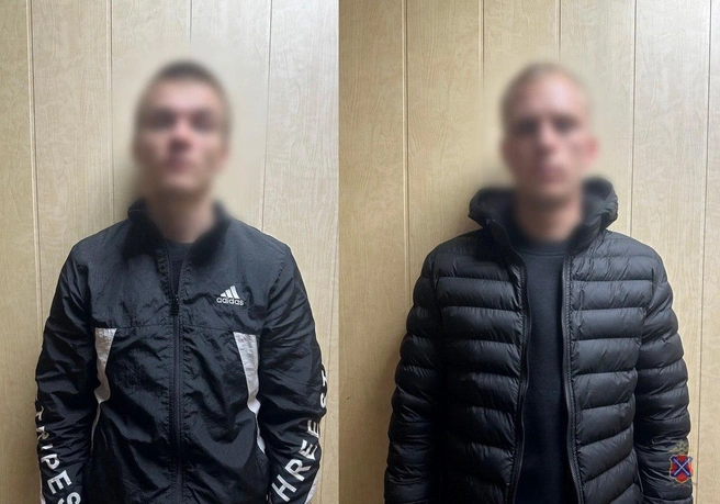 Нападавших задержали и увезли в отдел | Источник: ГУ МВД России по Волгоградской области