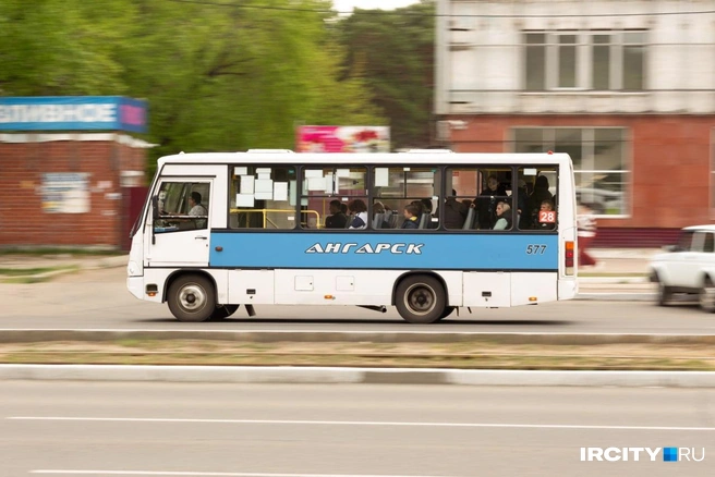 ПАЗ-3204 — одна из основных моделей автобусов в Ангарске | Источник: Даниил Конин / «ИрСити»