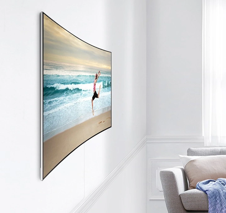 Новый изогнутый телевизор Samsung QLED