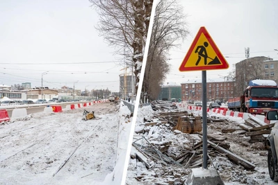 Tree removal on Chernyshevsky Street paves way for new tram stop