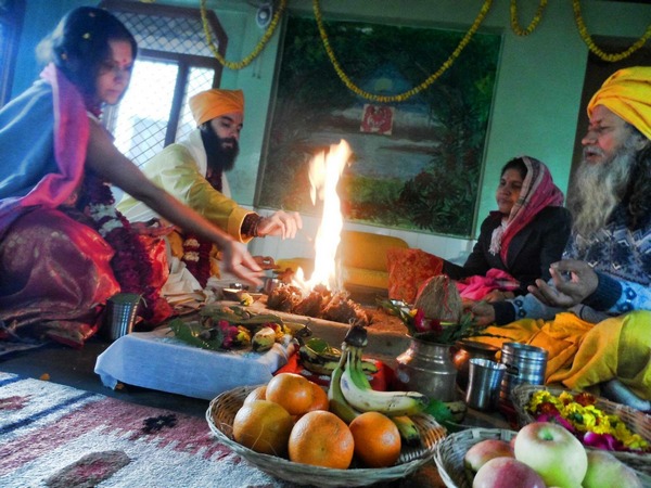Свадьба астролога проходила в Индии