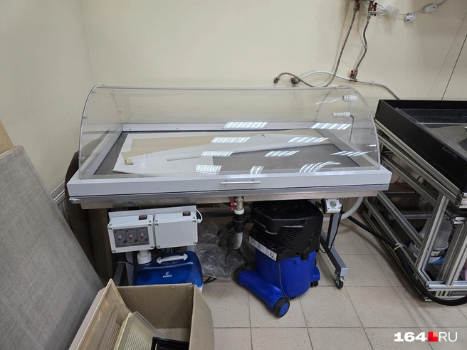 Вакуумный стол | Источник: Семен Коротов-Майбах / 164.RU