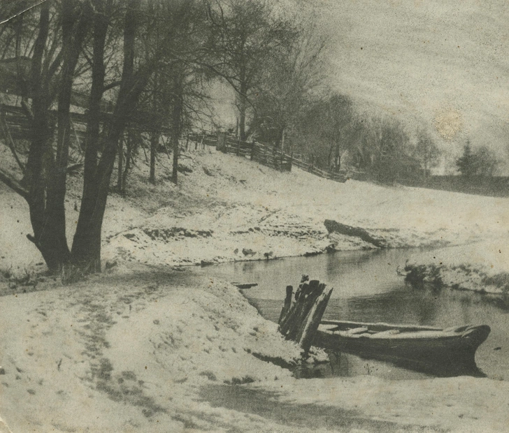 Леонид Шокин. «Первый снег», 1920-е. Из собрания МАММ. | Источник: пресс-служба выставки