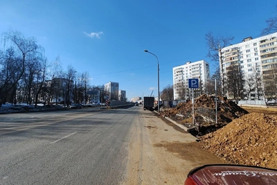 В Москве готовят площадку для станции Луганская Бирюлевской линии