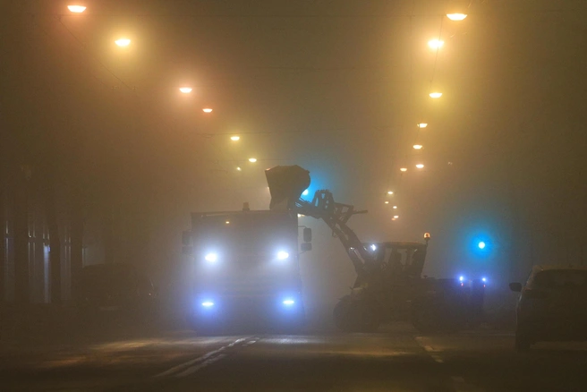 Опасная ситуация | Источник: Сергей Михайличенко / FONTANKA.RU