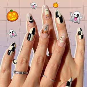 Маникюр на Хэллоуин: делаем красивый дизайн ногтей в осенних оттенках