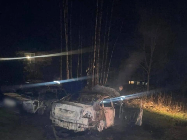 Задержание подозреваемого в поджоге автомобилей в Ярославской области | Источник: УМВД России по Ярославской области / Telegram