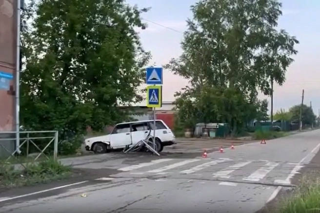 Поехал за пивом. В Ангарске пьяный водитель сбил 3-летнюю девочку на самокате | Источник: Госавтоинспекция Иркутской области
