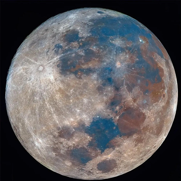 Финалист в номинации «Луна» | Источник: Karthik Easvur / ZWO Astronomy Photographer of the Year 2025