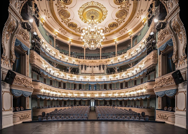 А вот снимок Иркутского драмтеатра завершил коллекцию. Именно он покорил жюри конкурсов | Источник: Евгений Доманов