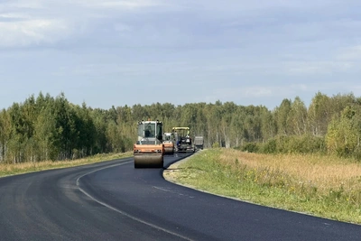 Дорожники завершают ремонт трассы в Еткульском районе