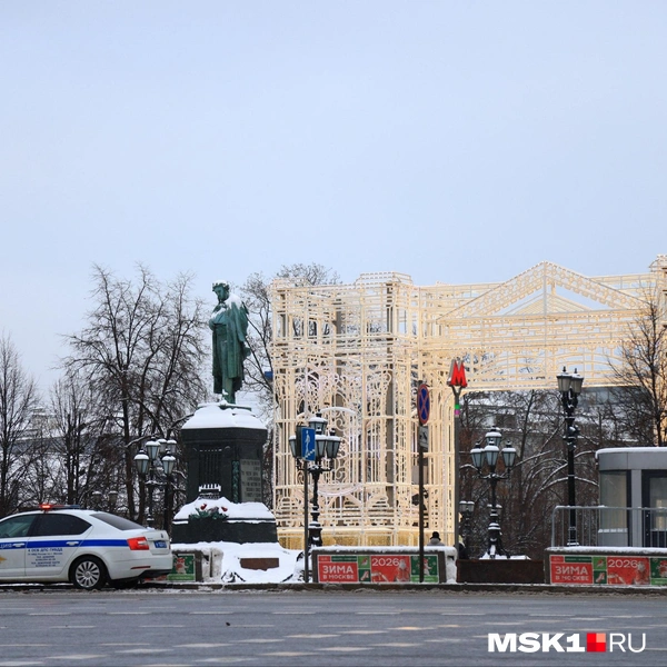 Тверскую украсили к Новому году | Источник: Татьяна Спиридонова / MSK1.RU