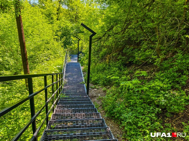 С самой лестницы тоже можно наделать кадров | Источник: Булат Салихов / UFA1.RU