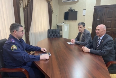 Ветераны и СК Адыгеи обсудили патриотический проект