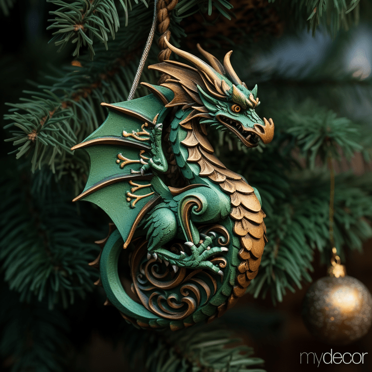 Новогодние поделки год дракона