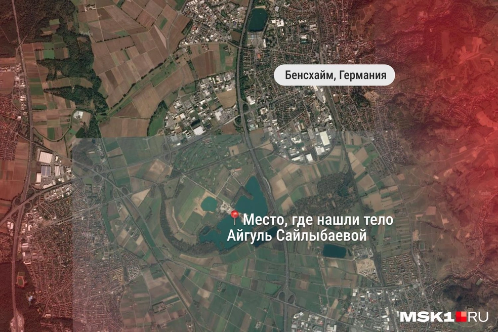 Приблизительное место, где нашли тело экс-судьи | Источник: Серафима Пантыкина / Городские медиа