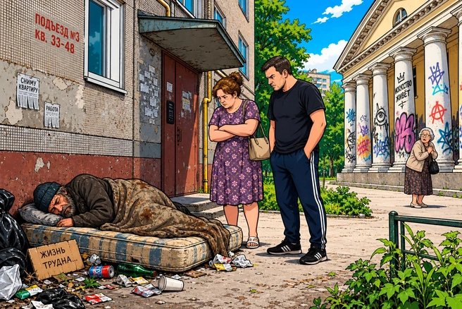 Москвичи жалуются городским властям на состояние улиц и домов | Источник: Дмитрий Гладышев / Городские медиа