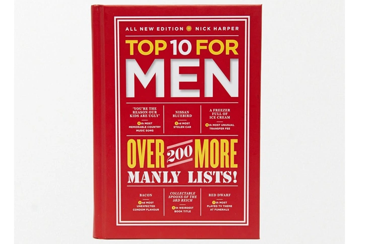 Книга Top 10 For Men Book, Asos, 1 000 руб.