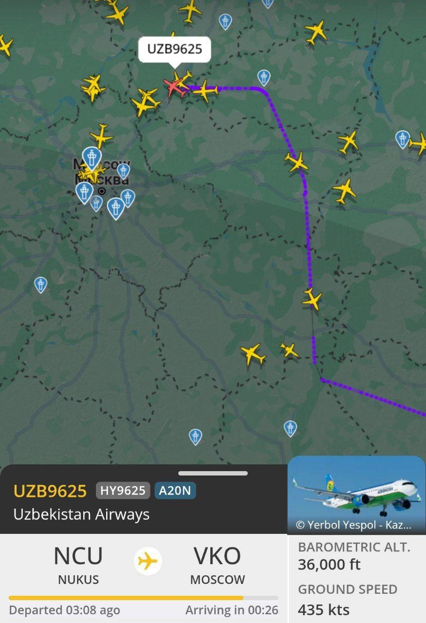 Источник: flightradar24.com
