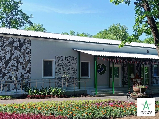 Одно из зданий на территории | Источник: camp.samregion.ru
