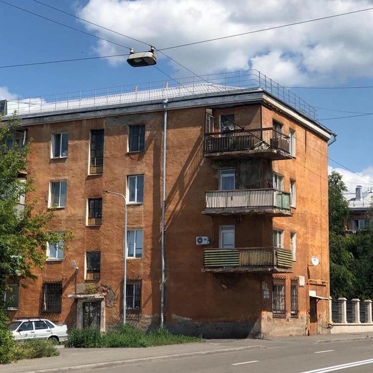 Квартал № 1 Соцгорода в Магнитогорске сегодня. Первые капитальные жилые дома. | Источник: Татьяна Парфенова