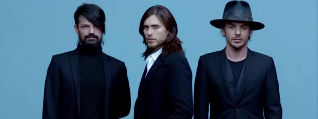 Thirty Seconds To Mars — Up In The Air. (Джаред Лето в центре) | Источник: THIRTY SECONDS TO MARS / YouTube