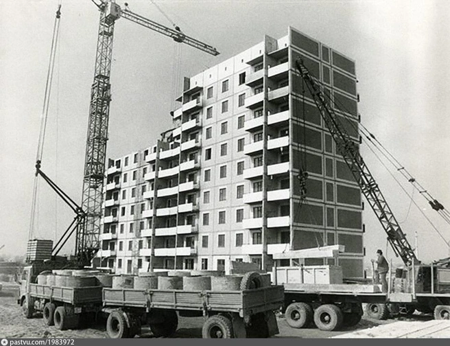 Первый дом сдали в 1987 году | Источник: pastvu.com