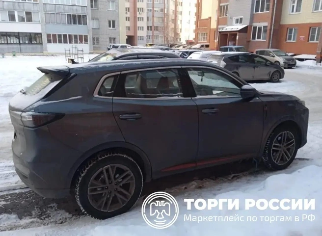 Машину изготовили в 2023 году | Источник: «Торги России»