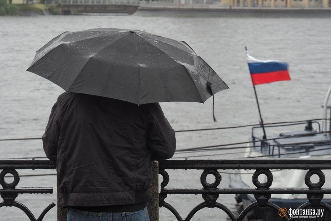 Зона осадков накрывает Петербург. Ждём не только дождь | Источник: Михаил Огнев / «Фонтанка.ру»