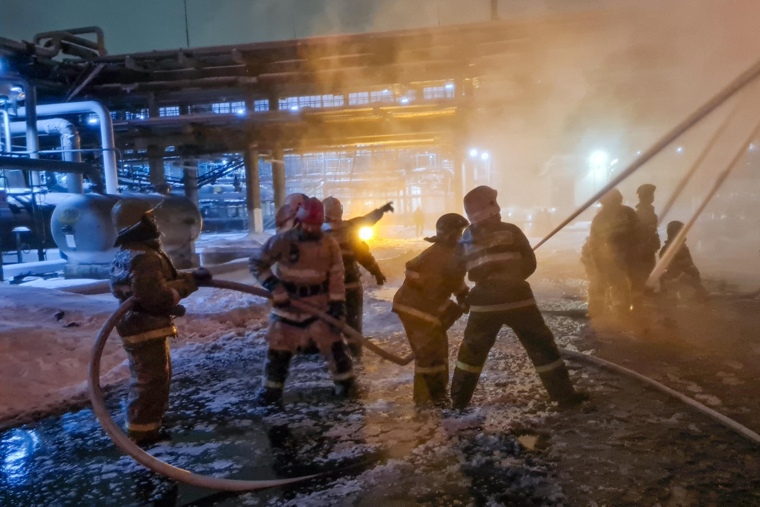 В Перми на производстве «Сибура» загорелась установка по производству газов  этилена и пропилена - 17 января 2024 - 59.ру