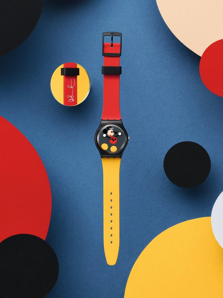 Дэмиен Херст и Swatch выпустили часы в честь юбилея Микки Мауса (фото 0)