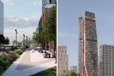 Высотки и парк: эскизы застройки автовокзала в Перми