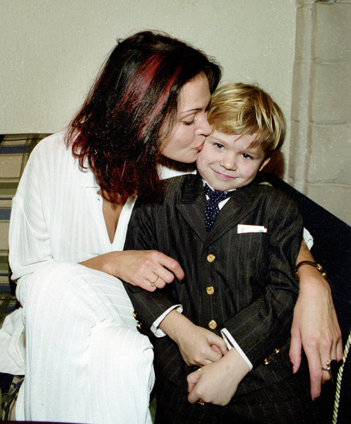 Наталья Лагода с сыном