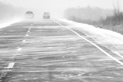 В Ольском округе сохраняется ветер с метелью