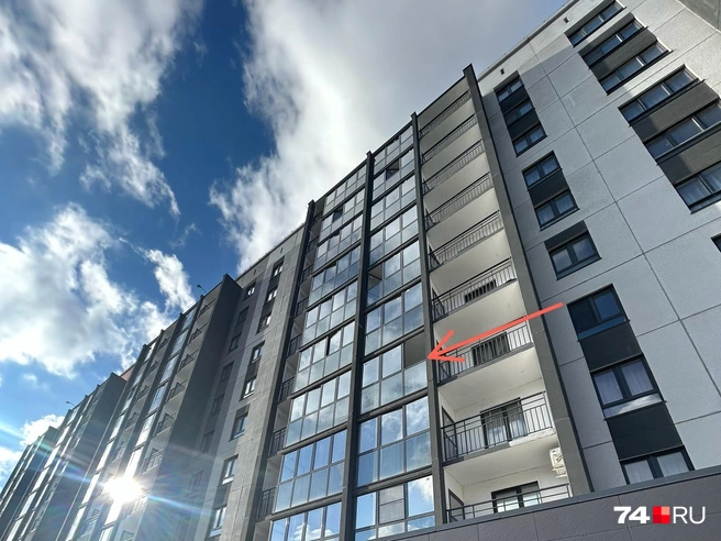 Челябинка смогла точно указать окно, в котором скрылся нарушитель спокойствия | Источник: читатель 74.RU