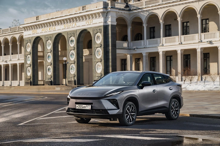 Продажи фастбек-кроссовера OMODA C5 в России превысили 100 тысяч машин | Источник: пресс-служба