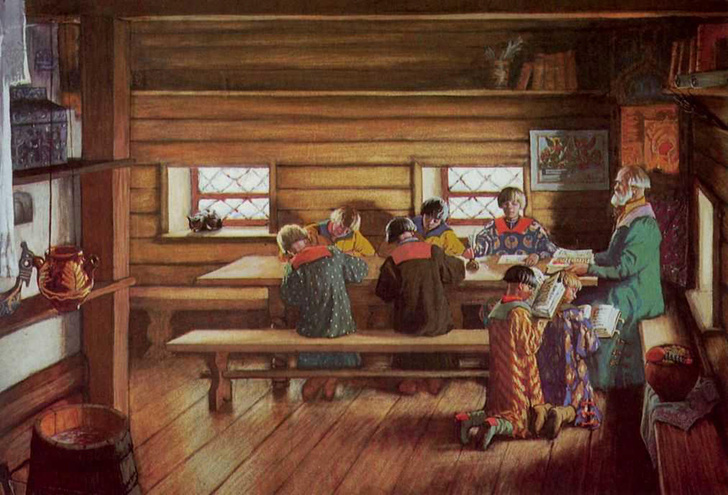Сейчас это покажется диким: как обучали детей в Древней Руси?