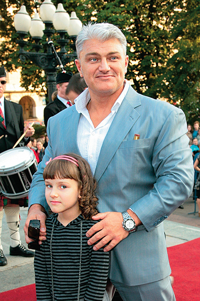 Владимир Турчинский с дочкой